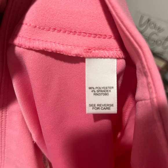 Plus Size Pink Shorts - 22/24 - Cato - Barbie Core - Bubblegum Pink - Gold - Picture 5 of 8